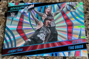 2022 PANINI REVOLUTION WWE THE USOS (JIMMY & JEY) SP SUNBURST #73/99 NR. 150 - Bild 1 von 2