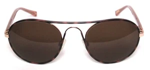 Kate Young for Tura K543 Anna Sunglasses 54-22-140 Tortoise / Rose Gold >NEW< - Picture 1 of 6
