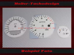 Tachimetro per Dodge Viper SRT10 220 Mph a 350 Kmh - Foto 1 di 2
