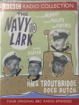 The Navy Lark 10: HMS Troutbridge Goes Dutch 2 Cassettes Radioplay Comedy VGC - Image 1 of 2
