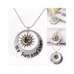Collar Juego de Tronos Canción de Hielo y Fuego Mi Sol y Estrellas Luna de Mi Vida - Imagen 1 de 7