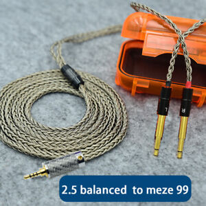 16cores Headphones Upgrade Cable For antonio noir Meze 99 Classics Focal Elear