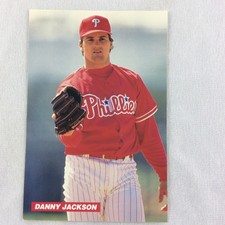 1994 Philadelphia Phillies Medford Photo Card-Danny Jackson 