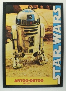 STAR WARS #8 ARTOO-DETOO WONDER BREAD TRADING CARD, 1977