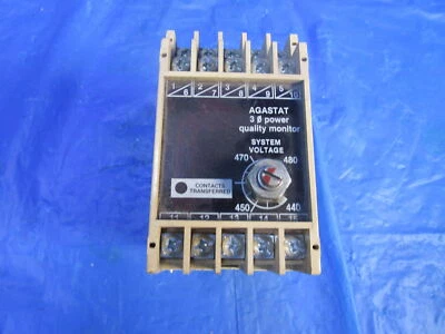 MONITOR AGASTAT CALIDAD ENERGÍA PMALCX TE CONECTIVIDAD 440-480V 1/4HP 8A 50/60HZ 1 Foto 1 de 4