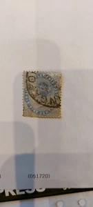 State Settlements 5 cent blue stamp - Picture 1 of 1