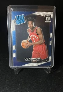 OG Anunoby 2017-18 Panini Optic Rated Rookie RC #178 Toronto Raptors (NM+) - Imagen 1 de 2