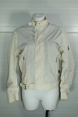 Belstaff Crudo Nylon Reflectante Bomber Motocicleta Cremallera Chaqueta Para Mujer Talla 42 Foto 1 de 4