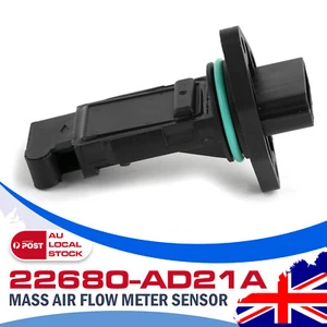 OE MAF MASS AIR FLOW METER SENSOR 22680-AD21A FOR PATROL GU N16 PULSAR - Picture 1 of 7