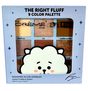 The Creme Shop BT21/BTS The Right Fluff "RJ" Eyeshadow Palette Matte & Glitter - Picture 1 of 6
