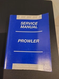 2002 Plymouth Prowler Shop Service Repair Manual OEM - Picture 1 of 1