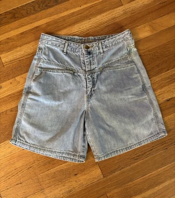 Винтажные легкие вареные джинсовые шорты Girbaud Francois, женский размер 7/8 - Изображение 1 из 4