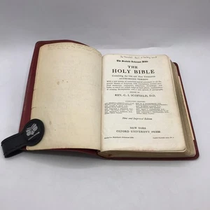 The Scofield Reference Holy Bible Authorized Christian Faith Theology Religious - Picture 1 of 14