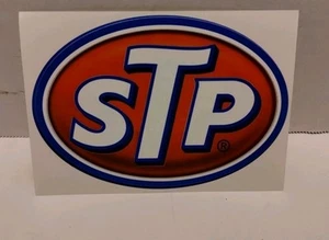 ✅STP Motor Oil Logo Calcomanía Carreras Pegatina Caja de Herramientas Hot RodDecor 3.25” (1 Calcomanía) - Imagen 1 de 3