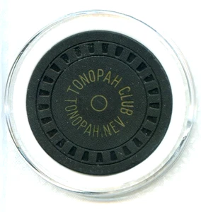 $5.00 Chip. Tonopah Club. Tonopah, NV. Nevada - Picture 1 of 2