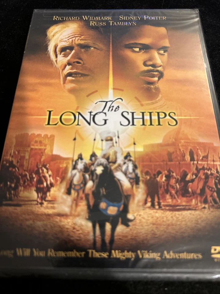 THE LONG SHIPS Brand New DVD Richard Widmark Sidney Poitier Foto 1 de 1