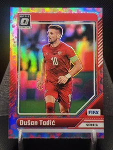 2024-25 Panini Donruss Soccer Optic Plum Blossom Dusan Tadic #151 Serbia SSP - Picture 1 of 2