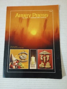 Abbey Press Christian Family Catalog Fall 1977 Vintage Thanksgiving Christmas - Imagen 1 de 12