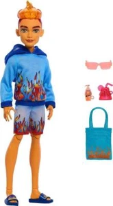 Monster High Scare-adise Island Heath Burns Puppe mit Flamme Hoodie und Zubehör - Bild 1 von 3