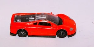 VOLKSWAGEN NARDO W-12 SHOW CAR ORANGE DIECAST MOTOR MAX NICE USED - Picture 1 of 5