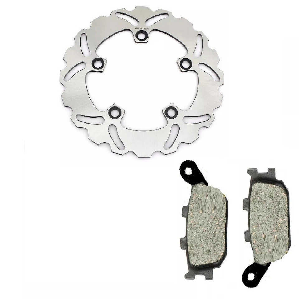 Rotor de disco de freno trasero + pastillas para Yamaha YZF R6S 2006 2007 2008 Foto 1 de 1