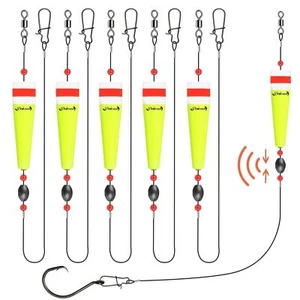 Popping Cork Float Rig Weighted Fishing Bobbers Floats Fishing Corks Popping ... - Picture 1 of 7
