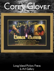 Corey Glover Vocalist Living Farbe signiert individuell gerahmter Fotodruck - Bild 1 von 8