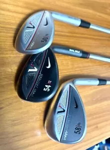 #3x Nike Vr 50 /54 / 58 V-REV Dual Sole Wedges Japan 🇯🇵Compliant Grooves 2010 - Picture 1 of 5