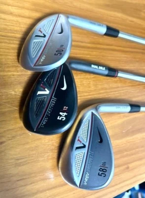 #3x Nike Vr 50 /54 / 58 V-REV Dual Sole Wedges Japan 🇯🇵Compliant Grooves 2010 - Image 1 of 4