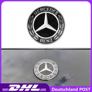 57MM Abzeichen Badge Motorhaube Emblem Für Mercedes Benz Laurel NEU A0008171701 - Bild 1 von 5