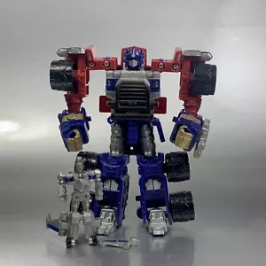 Transformers Armada Optimus Prime w/ Overrun Mini-Con 2002 - Incomplete - Picture 1 of 8