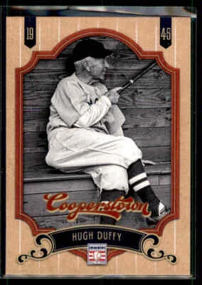 Panini Cooperstown Hugh Duffy #27 Boston Beaneaters 2012 Foto 1 de 2