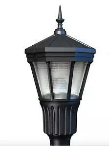 Vintage Gothic Street Light Post Top LED delivery available - Picture 1 of 2