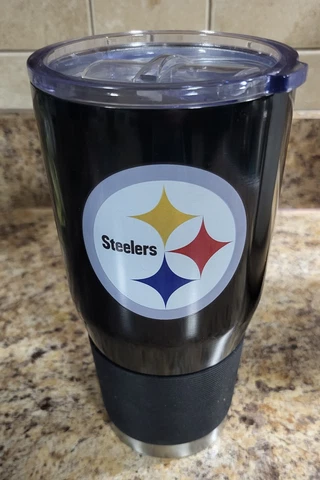 Boelter Brand NFL Ultra Tumbler Pittsburgh Steelers 30oz  NWT insulated hot cold Cover