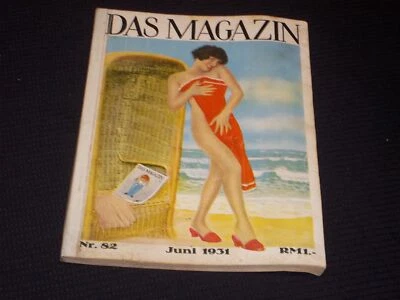 1931 JUNE DAS MAGAZINE IN GERMAN MAGAZINE NICE COVER & ADS - L 11937 Foto 1 de 2