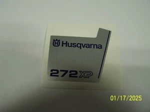 Husqvarna Chainsaw Side Cover Decal 272XP - Picture 1 of 1