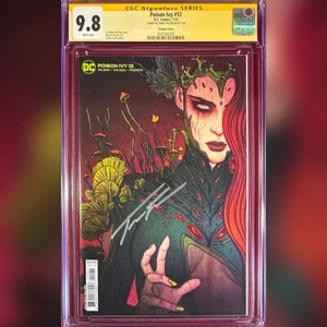 CUBIERTA VARIANTE POISON IVY #12 CGC 9.8 SS FIRMADA POR JENNY FRISON - Imagen 1 de 2