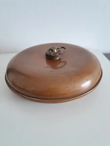 alte Wärmflasche - runde Bettflasche - Vintage - Hailo - Bild 1 von 9