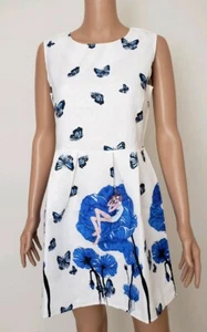  Women Summer A Line Floral Printed Sexy Party Dress Minidress Size Large - Picture 1 of 11