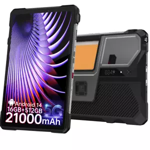 Unihertz 8849 TANK PAD 5G Projector Rugged Tablet 10.95" 21000mAh 32GB+512GB NFC - Picture 1 of 19