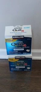 Kirkland Signature Quit 4 mg Gum Nicotine Polacrilex Stop Smoking Aid 150 pieces - Picture 1 of 4