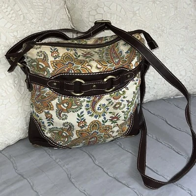 Bolso Bandolera GIANI BERNINI Lona Boutique Tapiz Foto 1 de 4