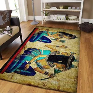Ägypten Limited Edition Vorleger, Ägypten Wohnzimmerteppich Dekor, Wohndeko Teppich - Bild 1 von 1