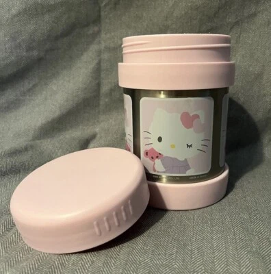 Contenedor térmico de comida caliente Hello Kitty 2009 para café sopa de viaje Foto 1 de 4