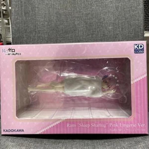 Ram Sleep Sharing Pink Lingerie Ver. 1/7 Figure KDcolle KADOKAWA Japan Import - Picture 1 of 3