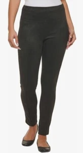 Andrew Marc Lady’s Faux Suede Pull On Trousers Size Medium - Picture 1 of 1
