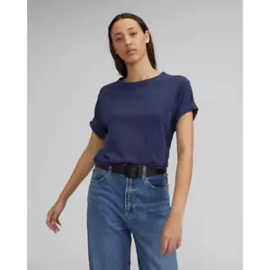 T-shirt Everlane The Air blu taglia media donna nuova - Foto 1 di 10