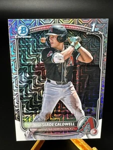 Slade Caldwell 2025 Bowman Mega Chrome Prospect Mojo #BCP-21 Pre-Rookie AAB - Bild 1 von 10