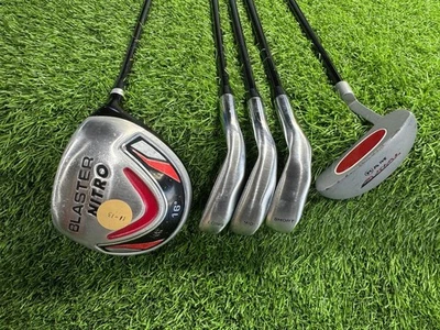 Conjunto Júnior - Ferro RAM AXIAL (11-13 Anos) - Driver - Putter - Grafite - destro - Imagem 1 de 4