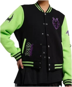Her Universe Disney Villains Maleficent Varsity Jacke XL 2X NEU Dornröschen - Bild 1 von 7
